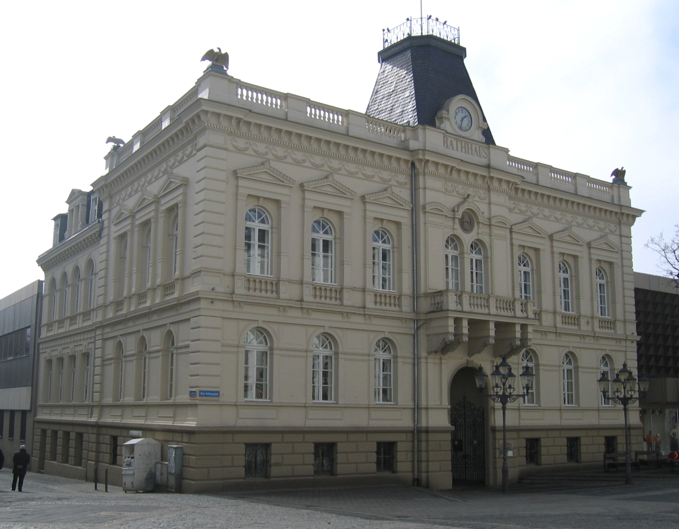 Altes Rathaus in Iserlohn, erbaut 1874.