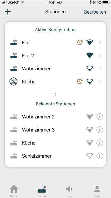 Good Vibrations Stationsverwaltung