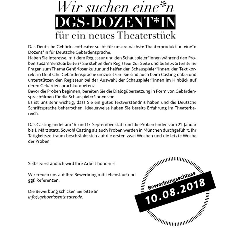DGS-Dozent