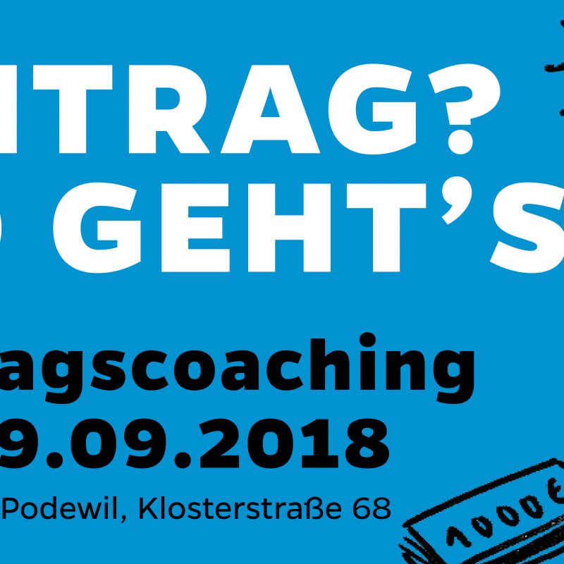 Antragscoaching