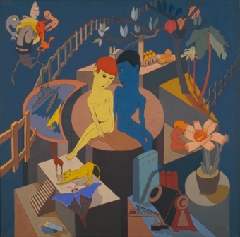BG_Hannah-Hoech_Der-Zaun_1928