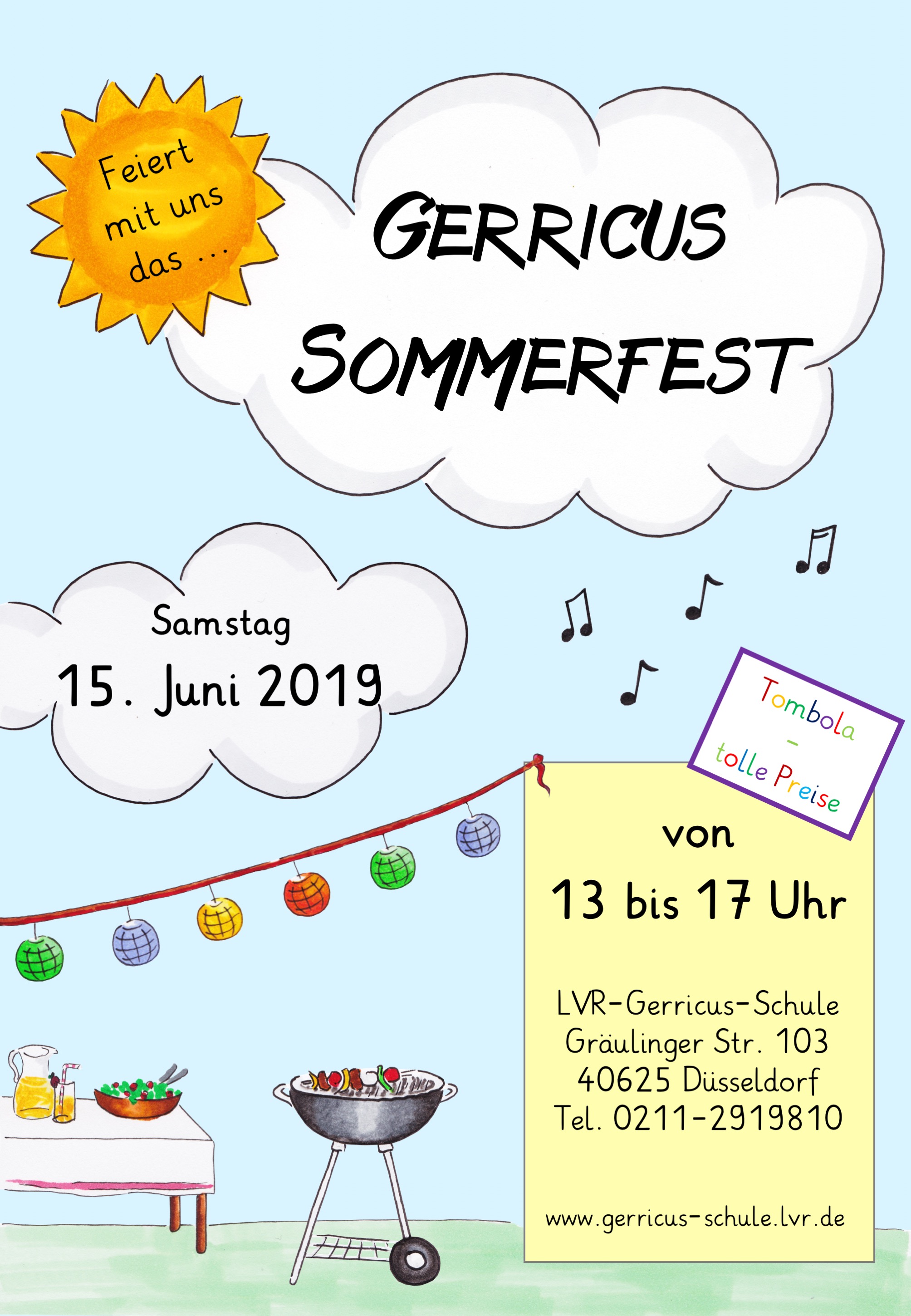Sommerfest LVRGerricusSchule Taubenschlag