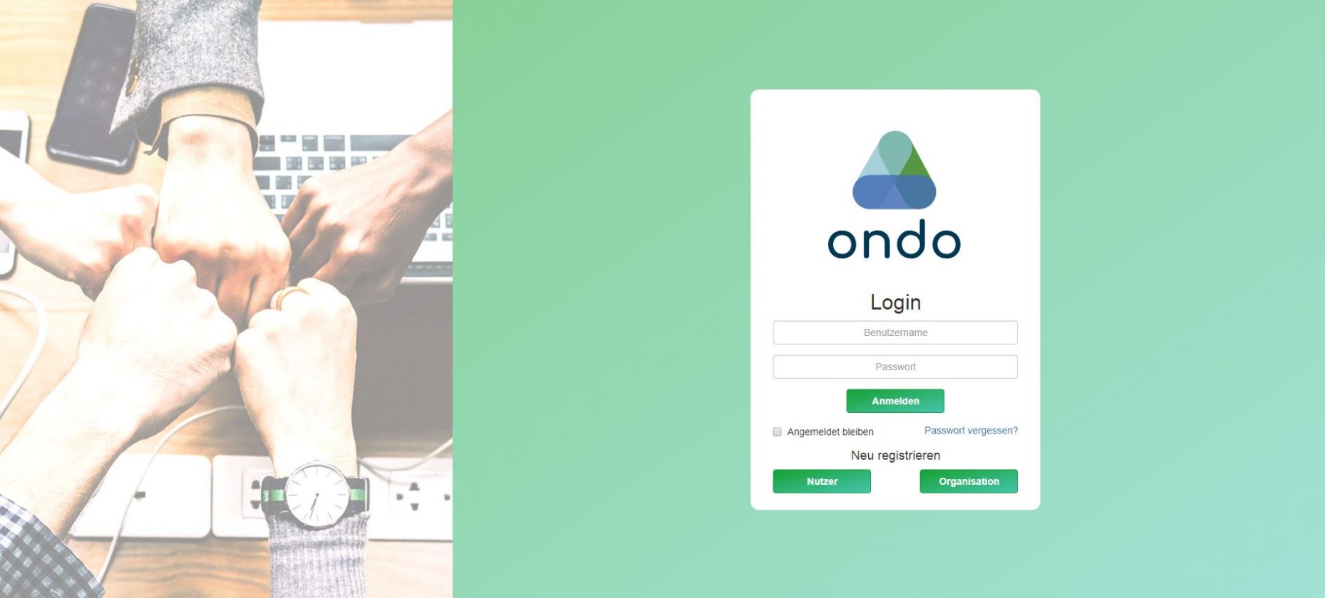 Start der ondo — Taubenschlag