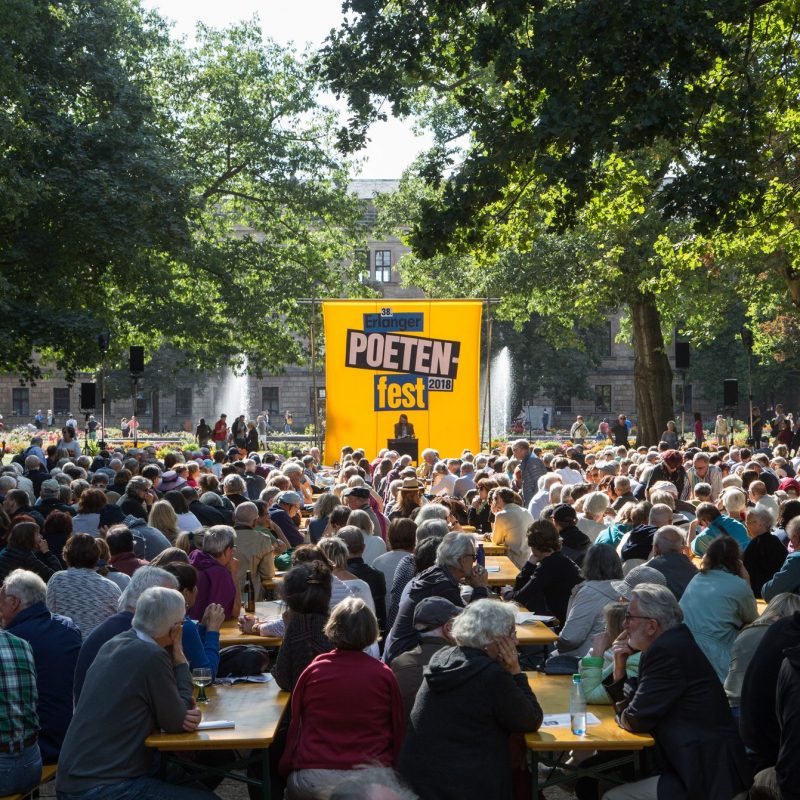 Erlanger Poetenfest – Hauptpodium