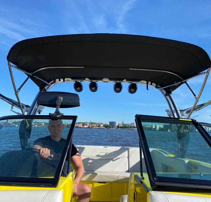 Die Zitrone – unser Boot.