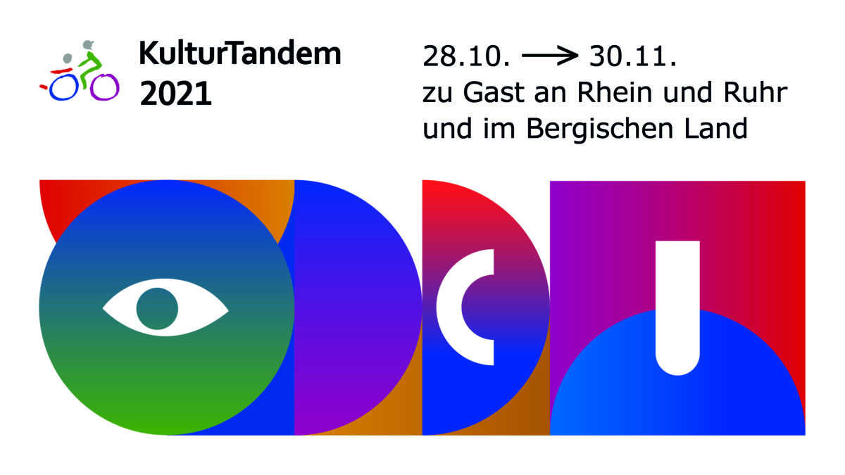 KulturTandem 2021, 28.10. - 30.10. zu Gast an Rhein und Ruhr und im Bergischen Land