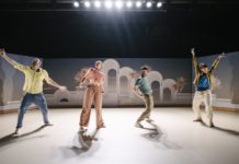Eva Borrmann, Meike Hess, Florian Kenner, David Kilinç auf der Bühne