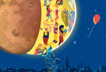 Logo der Museumsnacht mit offenem Mond.