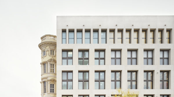 Blick auf die Ostfassade des Humboldt Forums