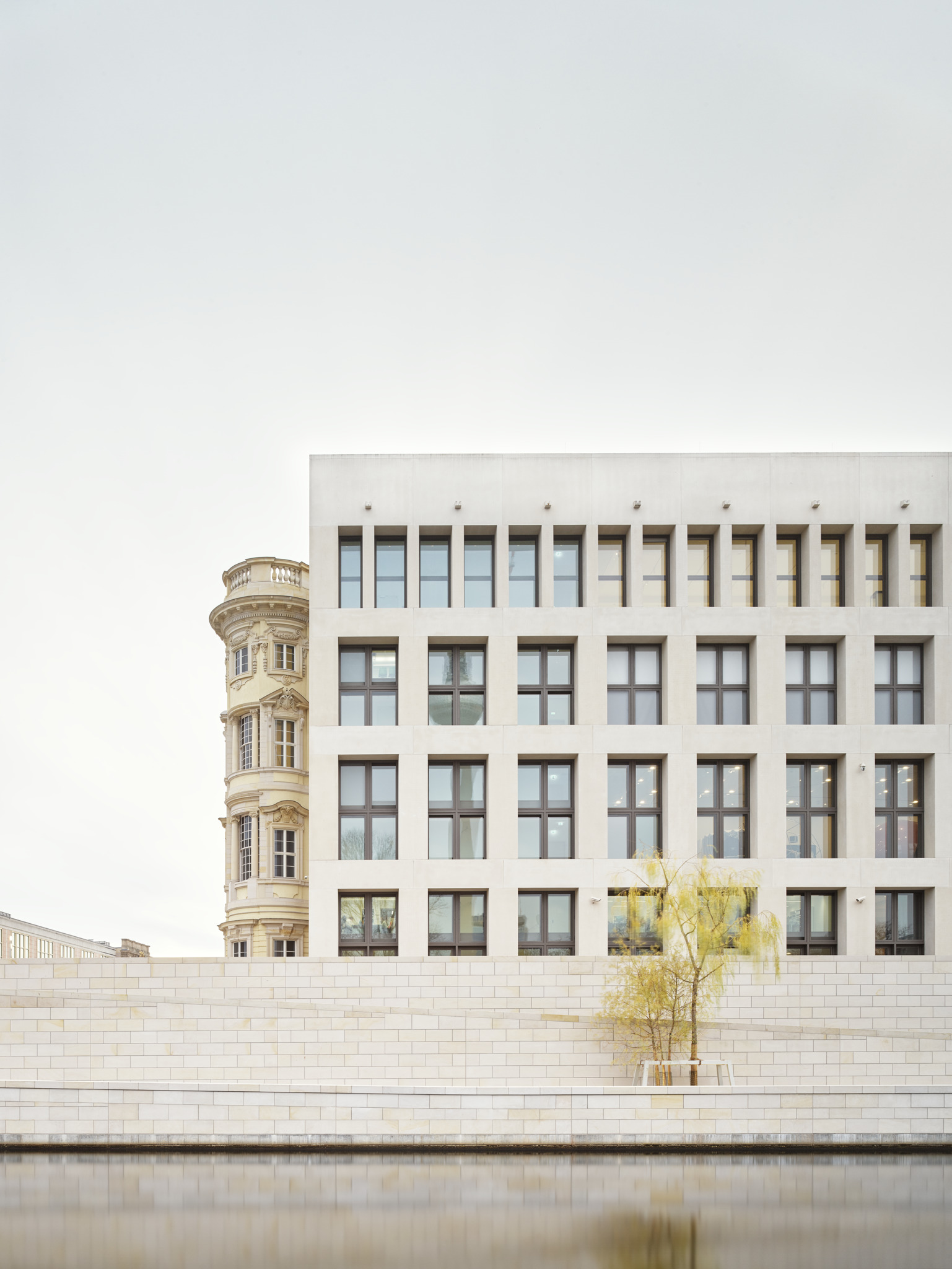 Blick auf die Ostfassade des Humboldt Forums