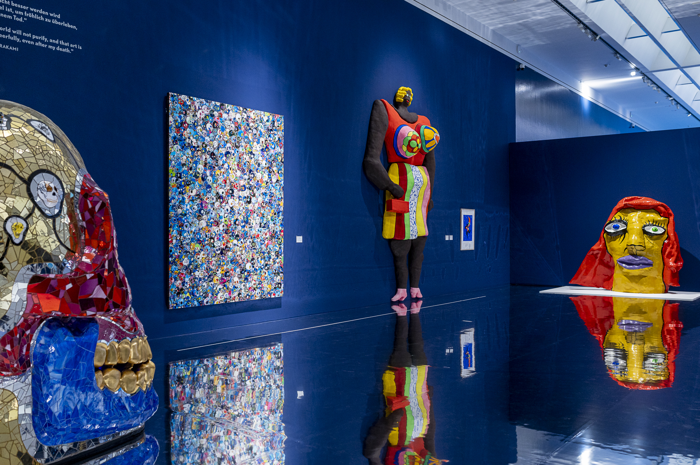 Installationsansicht, Niki. Kusama. Murakami. Love You for Infinity, Sprengel Museum Hannover, 2025